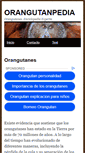 Mobile Screenshot of orangutanpedia.com